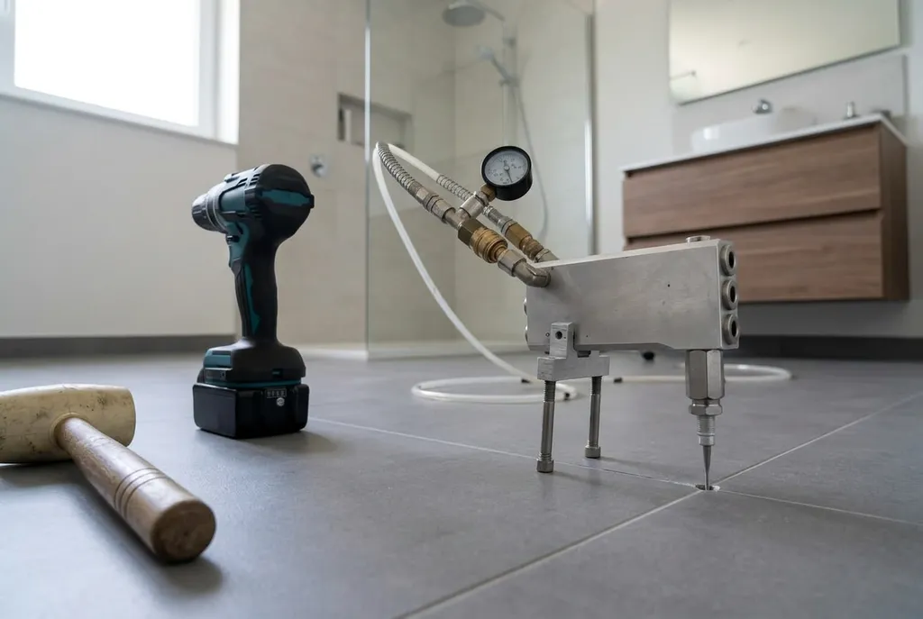 Kitbedrijf Muiden – holle tegels injecteren